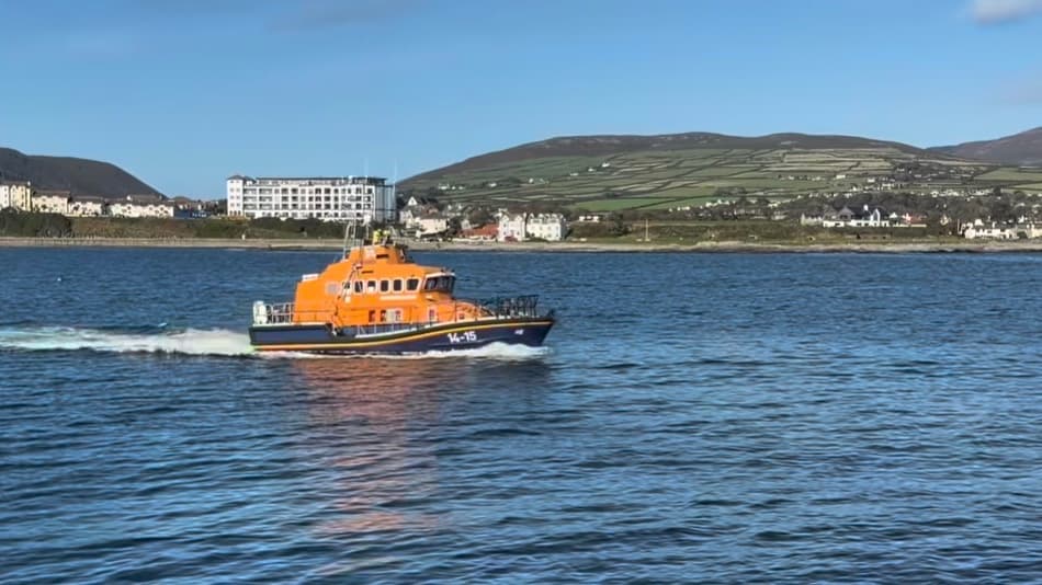Two Port St Mary RNLI volunteers attended their first ever shouts as both lifeboats were launched to rescue two boats in difficulty off Langness.